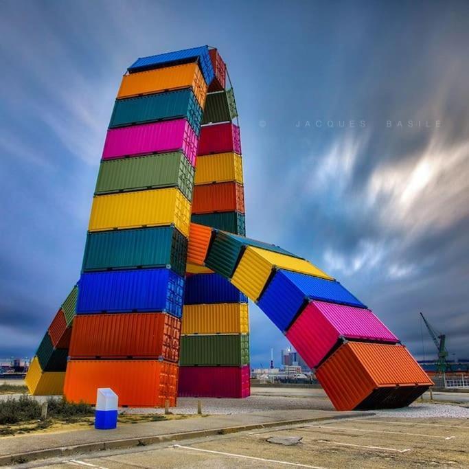 Appartement Perret Vue Sur Mer Le Havre Eksteriør bilde